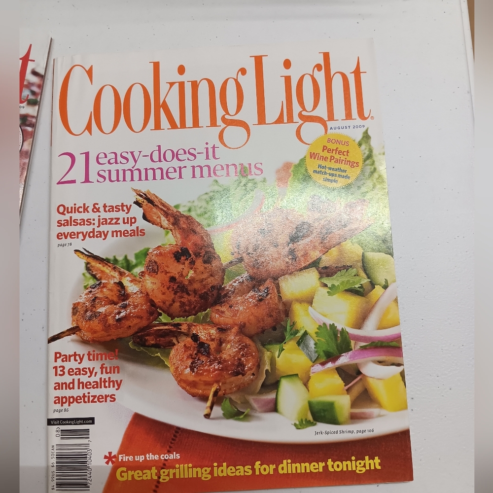 Cooking Light Magazine Bundle - Vibrant Covers - Picture 2 of 5